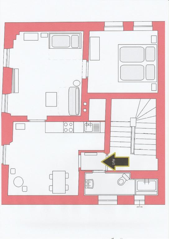 Apartment Jakubske Namesti Ceska Kamenice Exterior foto